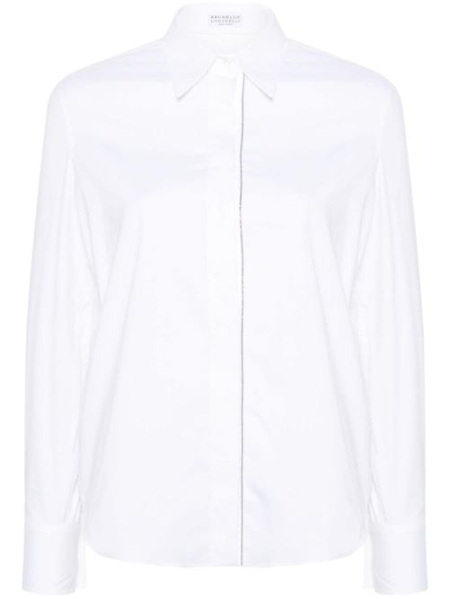 Camicia in cotone BRUNELLO CUCINELLI | M0091MA626C159